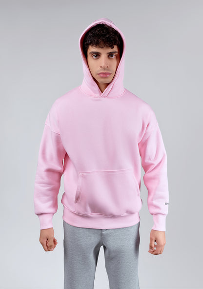 PINK OVERSIZED HOODIE
