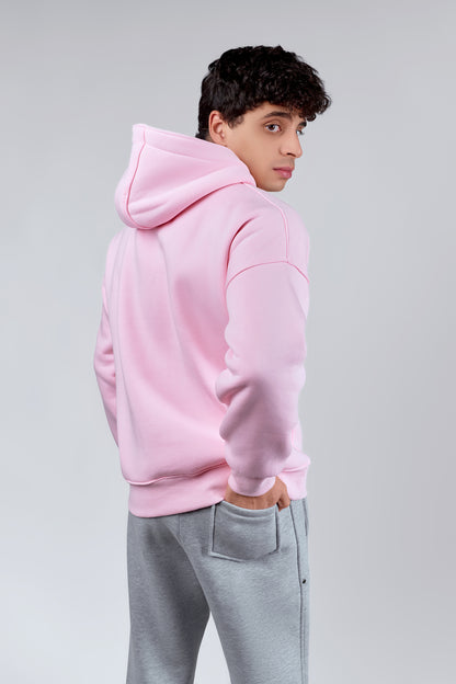 PINK OVERSIZED HOODIE